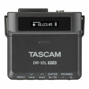 Tascam DR-10L Pro 32-Bit Float Handheld Audio Recorder With Lavalier Microphone