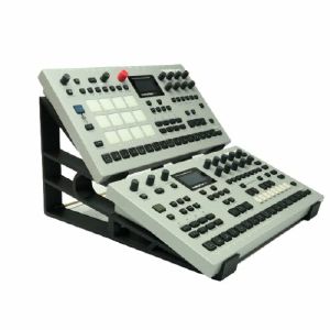 CoverUp Pro Elektron Analog Four MK2 & Analog Rytm MK2 Double Tier Desktop Stand