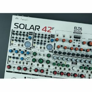 Elta Music Solar 42F Drone Ambient Machine & Semi-Modular Synthesiser (cream)
