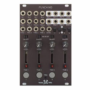 Patching Panda Punch MG Quad VCA-Decay & Mute Group Module (black)