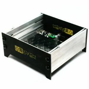 SynthRotek EcoSkiff 3U 24HP Powered Modular Synthesiser Case With Power Supply (assembly required but no soldering needed)