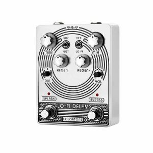 Colortone Lo-Fi Delay Dual Channel Delay Effects Pedal