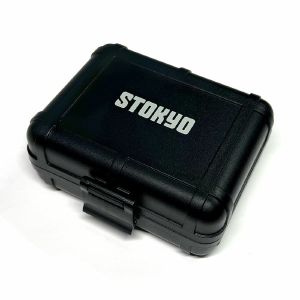 Stokyo Black Box DJ Turntable Cartridge Case With Stokyo Logo (black)