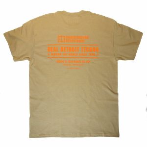 Underground Resistance Workers T-Shirt (tan, medium)