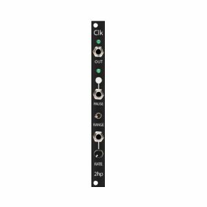 2hp Clk Voltage Controlled Clock Generator Module (black) (B-STOCK)