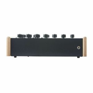 Alpha Recording System MODEL9500BW 4-Channel Rotary DJ Mixer (wood side panels)