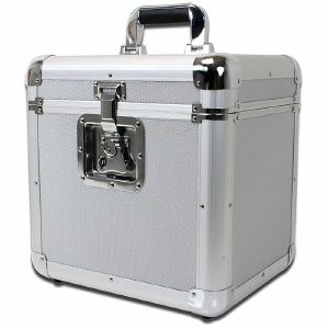 SoundLAB Euro Style 12" Vinyl Record Flightcase 70 (silver) (B-STOCK)