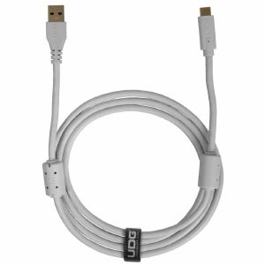 UDG Ultimate Straight USB 3.0 Type C-A Audio Cable (white, 1.5m)