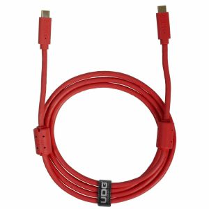 UDG Ultimate Straight USB 3.2 Type C-C Audio Cable (red, 1.5m)