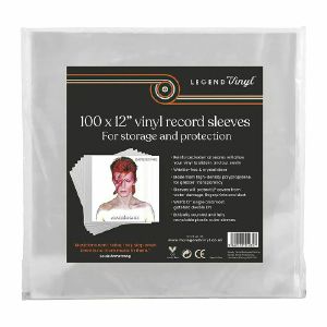 Legend Vinyl 12" Vinyl Record Polypropylene Outer Sleeves (pack of 100) (B-STOCK)