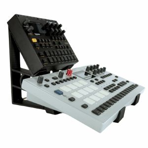 CoverUp Pro Elektron Digitrakt/Digitone/Syntakt & Analog Four MKII/Analog Rytm MKII Double Tier Desktop Stand