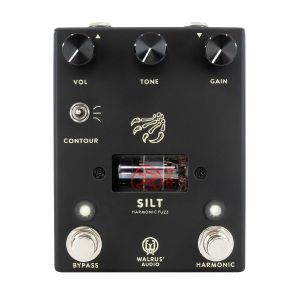 Walrus Audio Silt Harmonic Tube Fuzz Effects Pedal (black)