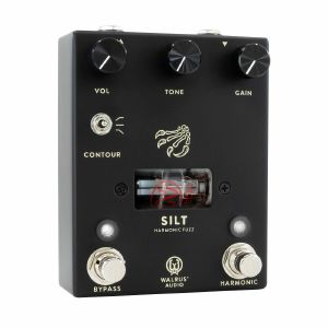 Walrus Audio Silt Harmonic Tube Fuzz Effects Pedal (black)