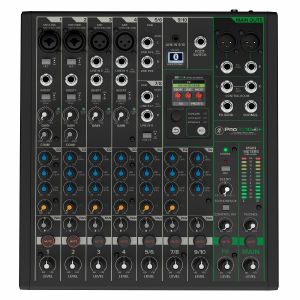 Mackie ProFX10v3+ 10-Channel Analogue Studio Mixer With Effects/USB Recording Modes/Bluetooth