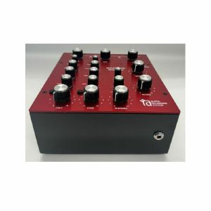 Alpha Recording System MODEL1100 2-Channel Rotary DJ Mixer (red, 25th anniversary limited edition)