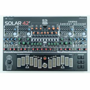 Elta Music Solar 42F Drone Ambient Machine & Semi-Modular Synthesiser (black)