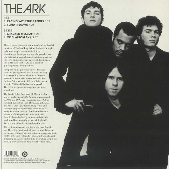 ARK, The - Racing With The Rabbits