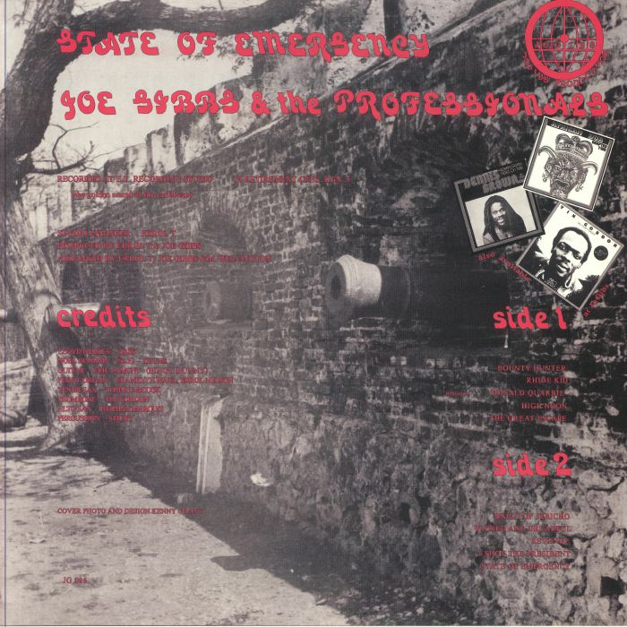GIBBS, Joe & THE PROFESSIONALS - State Of Emergency (reissue)