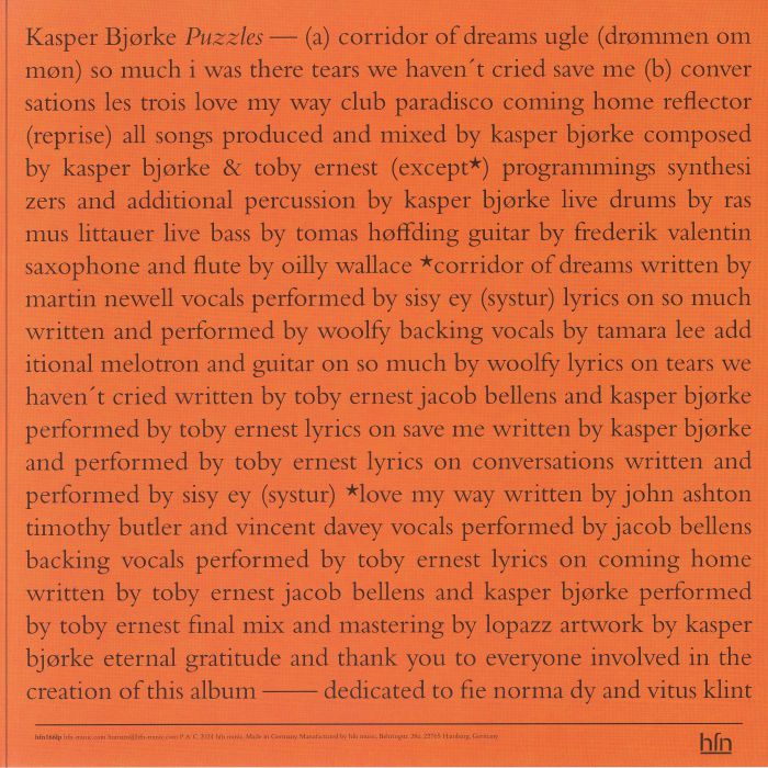 BJORKE, Kasper - Puzzles