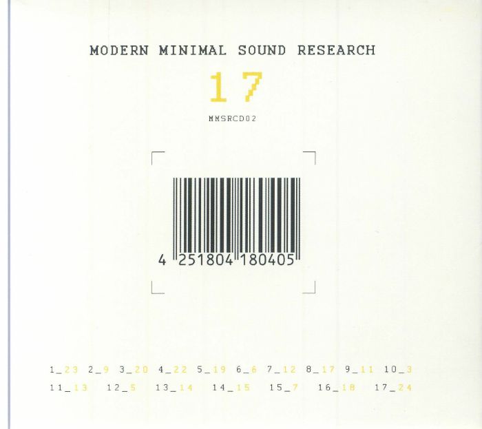 MODERN MINIMAL SOUND RESEARCH - 17