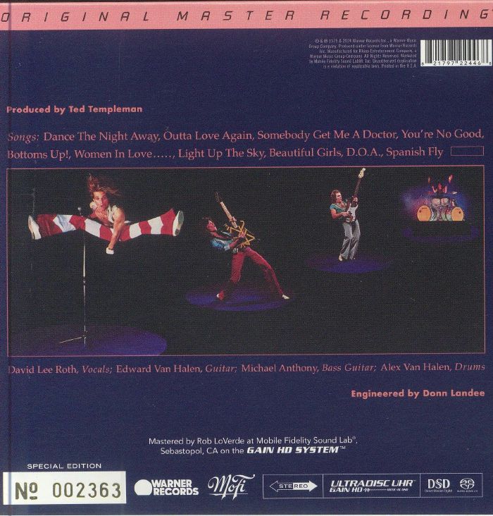 VAN HALEN - Van Halen II