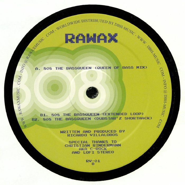 その他 Ricardo Villalobos - 808 The Bassqueen RV-01 - 808 The Bassqueen | Ricardo Villalobos | dbh-music