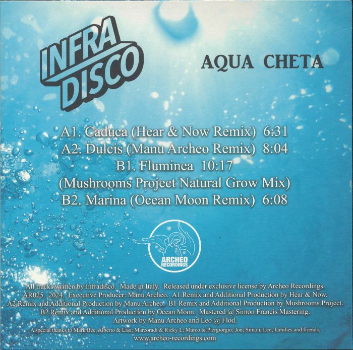 INFRADISCO - Aqua Cheta