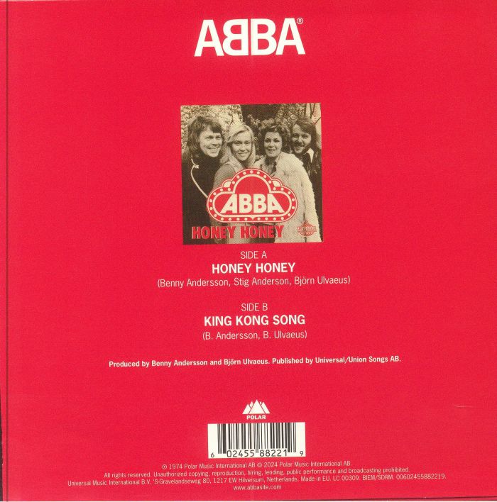 ABBA - Honey Honey (English)