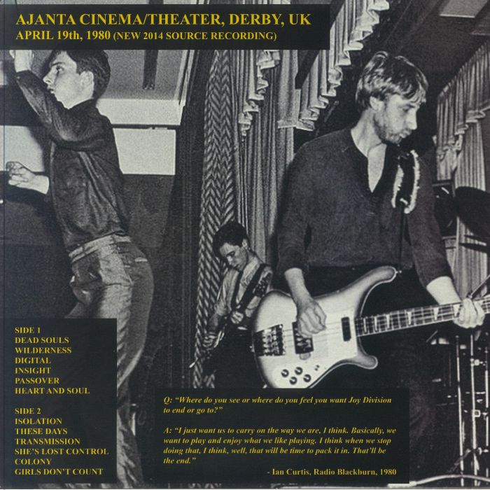 JOY DIVISION - That'll Be The End
