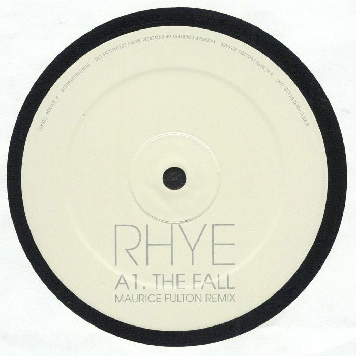 RHYE - The Fall (Maurice Fulton remix) (reissue) Vinyl at Juno 