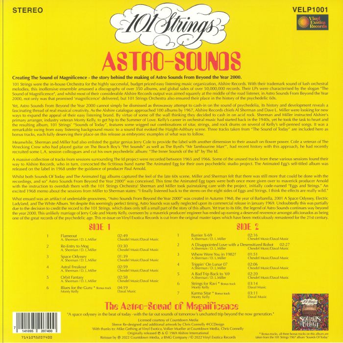 101 STRINGS - Astro Sounds From Beyond The Year 2000 (Record Store Day RSD 2024)
