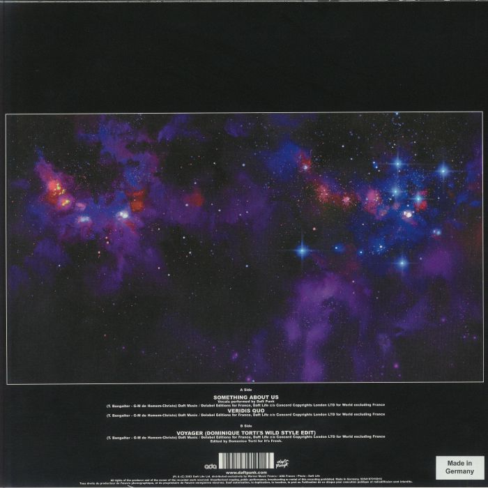 DAFT PUNK - Something About Us (Love Theme From Interstella 5555) (Record Store Day RSD 2024)