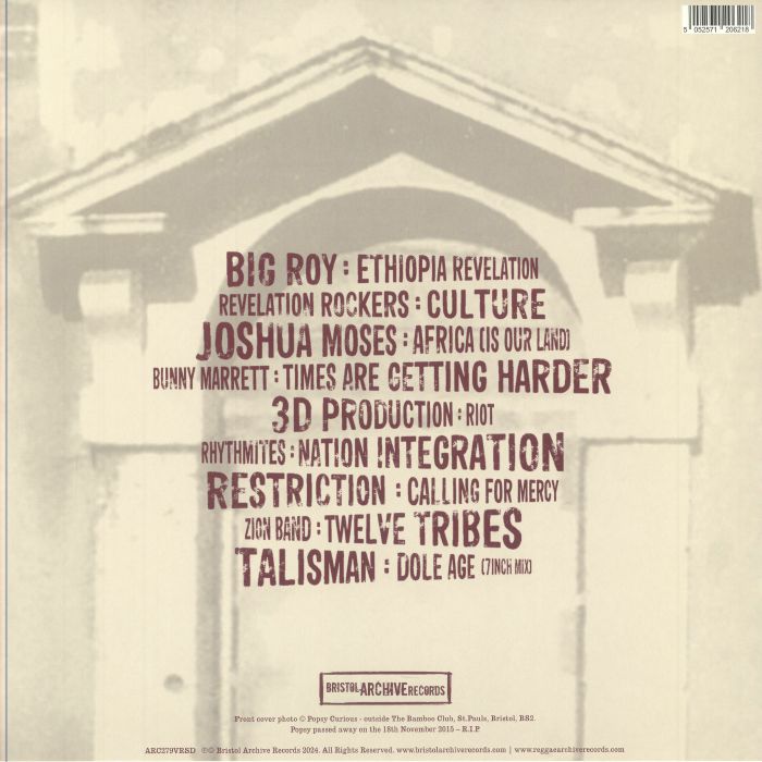 VARIOUS - The Bristol Roots Explosion (Record Store Day RSD 2024)