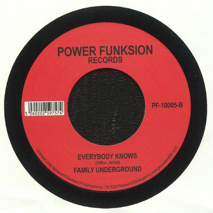 Family Underground / For The Love of you b/w Everybody Knows (RSD2024) Family Underground / For The Love of you b/w Everybody Knows (RSD2024)