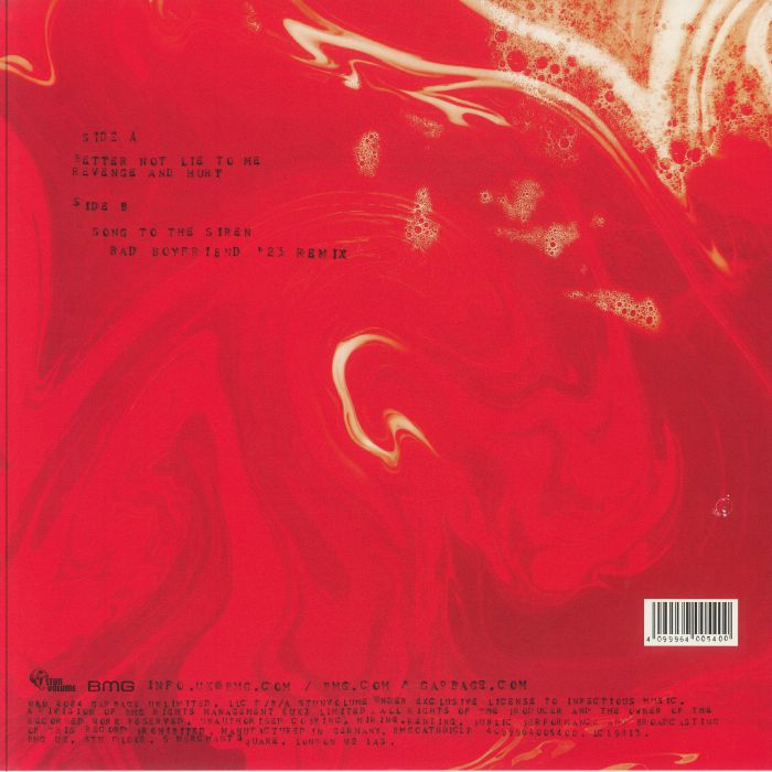GARBAGE - Lie To Me (Record Store Day RSD 2024)