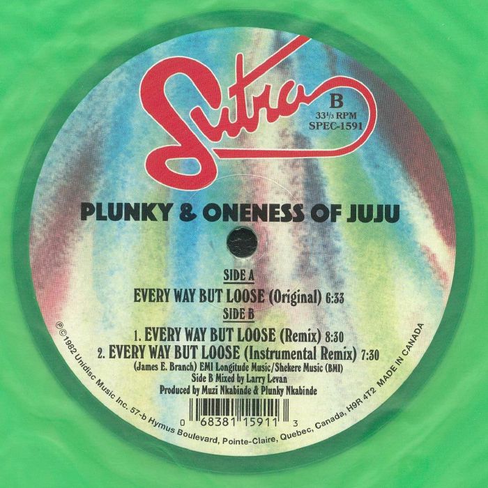 PLUNKY & ONENESS OF JUJU - Every Way But Loose