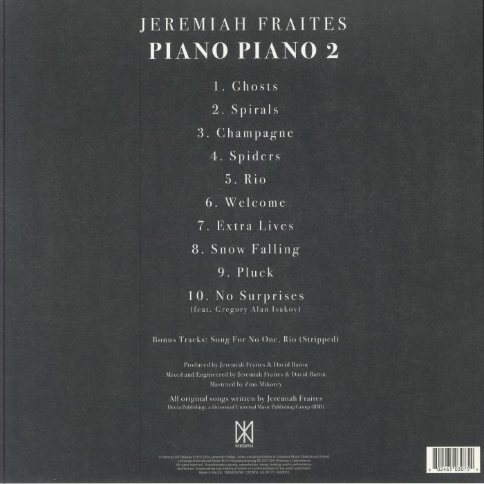 FRAITES, Jeremiah - Piano Piano 2
