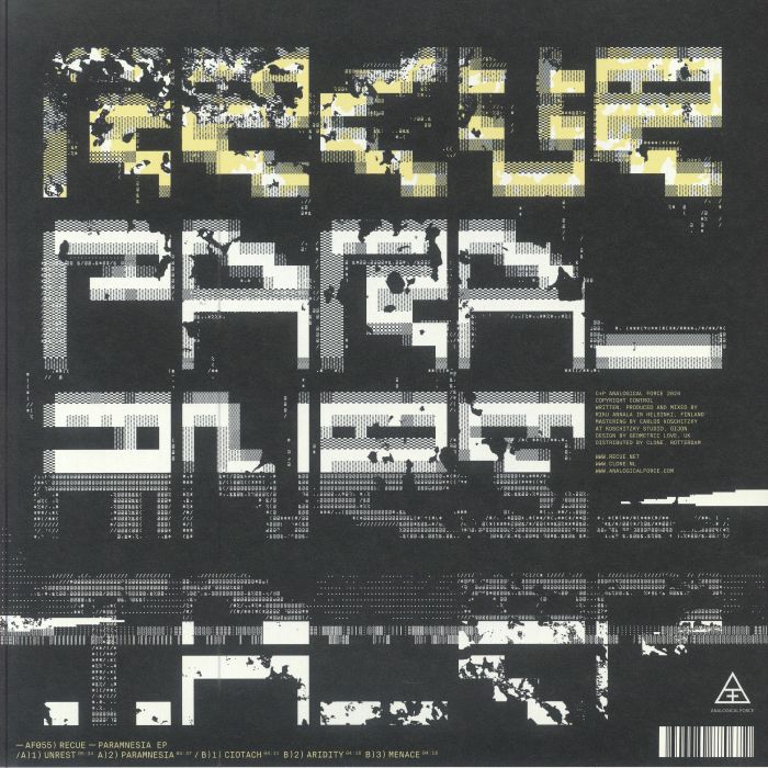 RECUE - Paramnesia EP