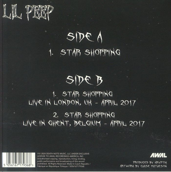 LIL PEEP - Star Shopping (Record Store Day RSD 2024)