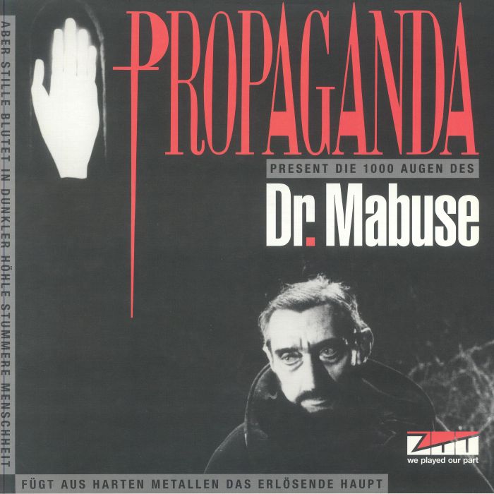 PROPAGANDA - The 1000 Eyes Of Dr Mabuse: Part One (40th Anniversary Edition) (Record Store Day RSD 2024)