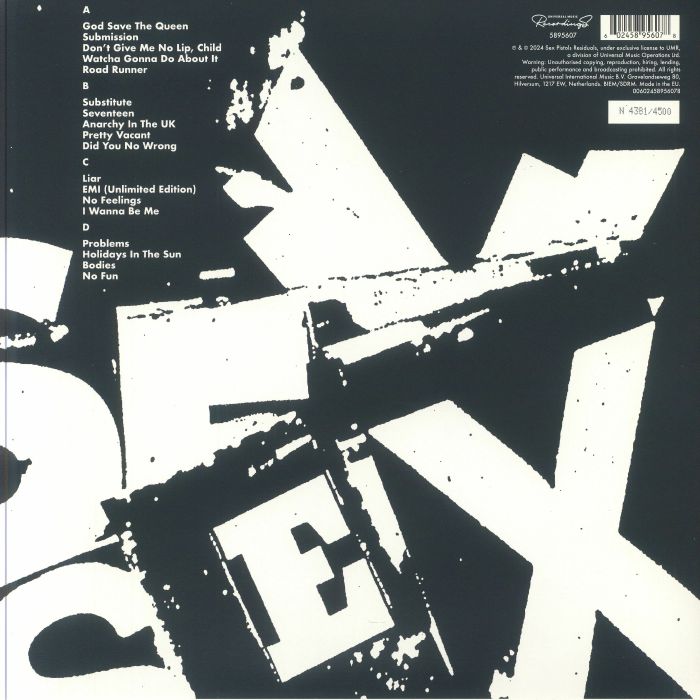 Sex Pistols The Filth and the Fury レコード SEX PISTOLS - The Filth & The Fury (Record Store Day RSD 2024