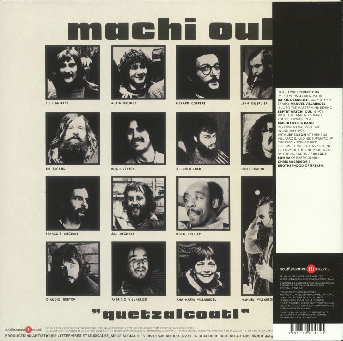 MACHI OUL BIG BAND - Quetzalcoatl (remastered)