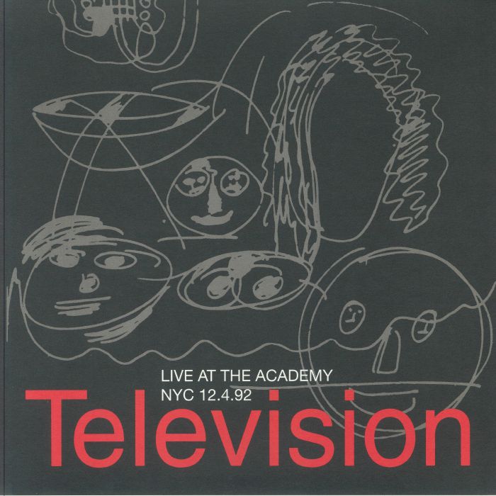TELEVISION - Live At The Academy NYC 12/4/92 (Record Store Day RSD 2024)