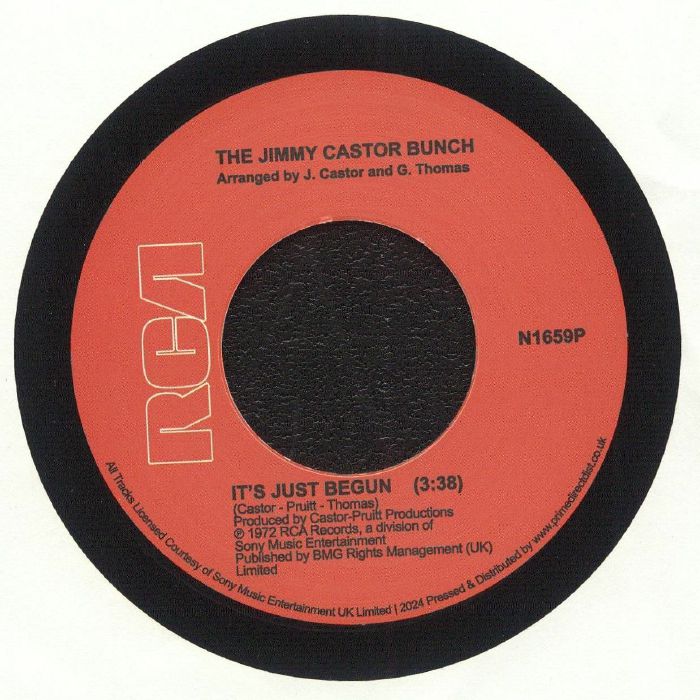 The JIMMY CASTOR BUNCH - It s Just Begun (Record Store Day RSD 2024 ...