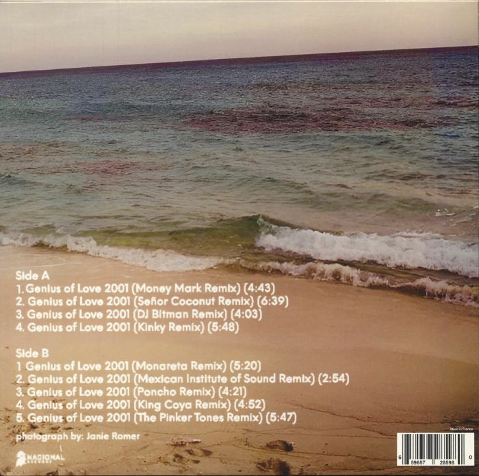 TOM TOM CLUB Genius Of Love 2001 Remixes (Record Store Day RSD 2024