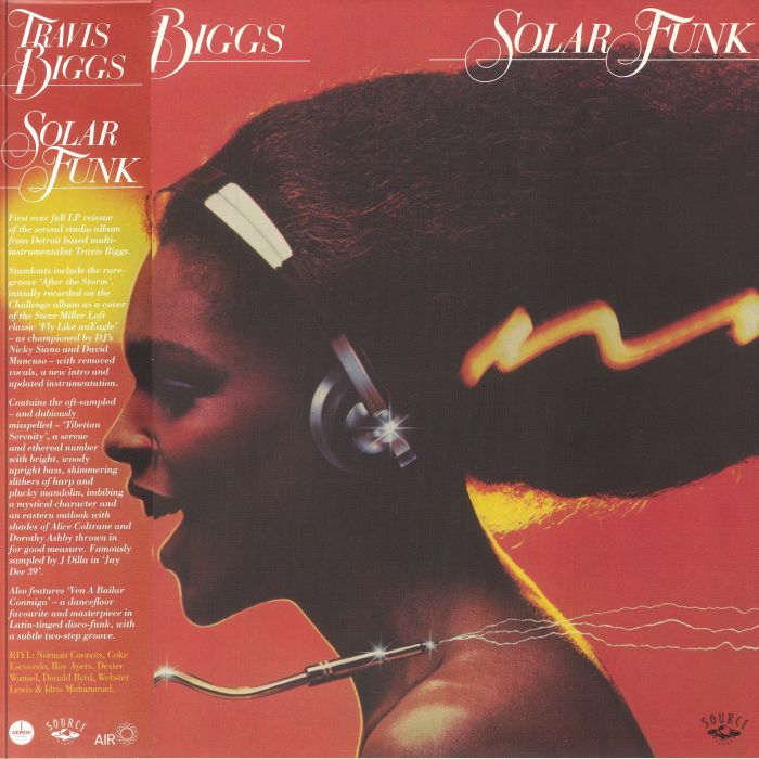 Travis Biggs – Solar Funk (Record Store Day RSD 2024) vinyl cover