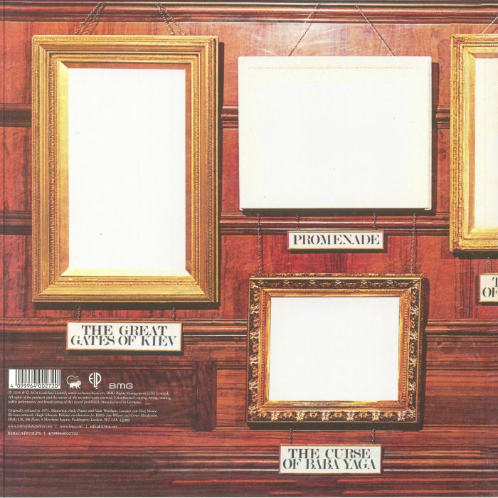EMERSON LAKE & PALMER - Pictures At An Exhibition (Record Store Day RSD 2024)