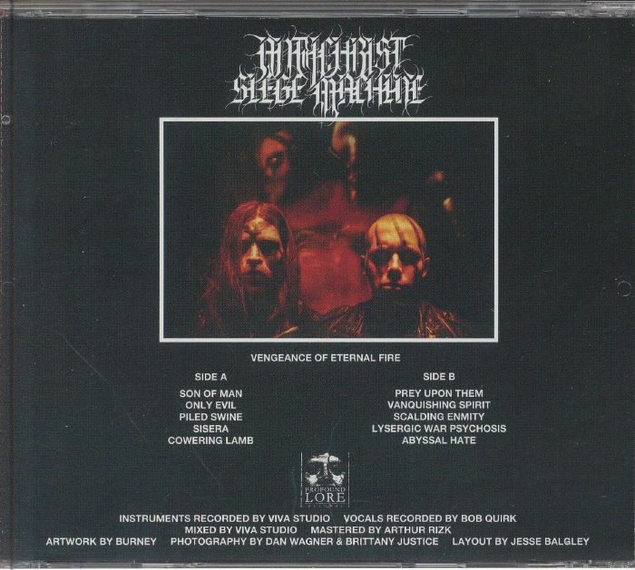 ANTICHRIST SIEGE MACHINE - Vengeance Of Eternal Fire CD at Juno Records.