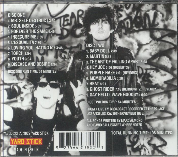 SOFT CELL - Mutants In Hollywood