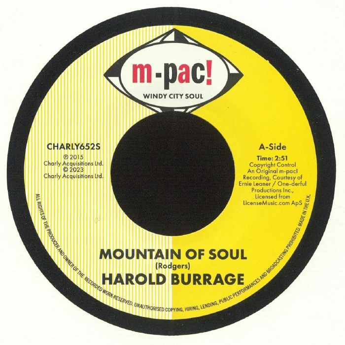 Harold BURRAGE/WILLIE PARKER - Mountain Of Soul Vinyl At Juno Records.